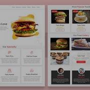 Create A Responsive Food Restaurant Website Design Using HTML CSS And JAVASCRIPT From Scratch