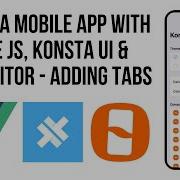 How To Build A Mobile App With Konsta UI TailwindCSS Vue JS Ionic Capacitor Adding Tabs 2