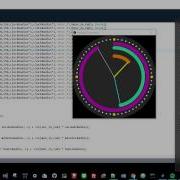 Processing Art Arc Analog Clock