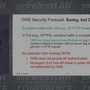 WPA3 OWE And DPP Hemant Chaskar WLPC Phoenix 2019