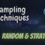 Sampling Techniques Random Stratified Python