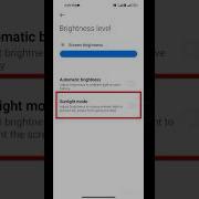 Sunlight Visibility On Radmi PhoneBrightness Adjustment In Outdoor Conditions Xaomi Settings