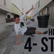 How To Breakdance 4 Step Footwork 101