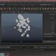 Как создать искру в Maya 2020 с помощью объемного эмиттера NParticle