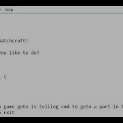 How To Make A Simple Batch File Game