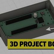 3D Model Perfect PCB Project Boxes In Minutes Fusion360 Tutorial