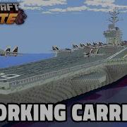 Я построил рабочий авианосец с помощью Create Mod