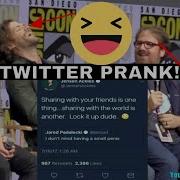 Jared Padalecki And Misha Collins Lose It Over THAT Twitter Prank
