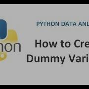 Pandas Python Tutorial 17 How To Create Dummy Variable Creating Dummy Variables In Pandas Python