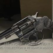 Револьвер Colt калибра 455 дюйма и его владелец