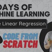 Multiple Linear Regression Part 3 Code From Scratch