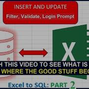 Update SQL Table From Excel Learn How To Create A User Friendly Excel SQL Tool