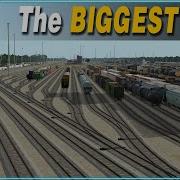 Working The Largest Yard In Train Simulation Rice Yard Run 8