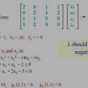 Lagrange Multipliers With Equality And Inequality Constraints KKT Conditions
