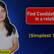 Lec 7 How To Find Number Of Candidate Keys In A Relation Part 1 DBMS Tutorials