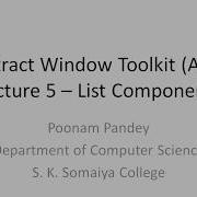 AWT LECTURE 5 Choice List