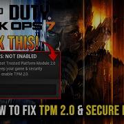 Как исправить проблему с TPM 2 0 и обеспечить безопасную загрузку в Call Of Duty Black Ops 7