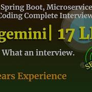 Capgemini Java Interview 2024 Java Spring Boot Microservices Database