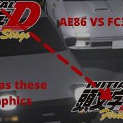 Initial D Battle Stage AE86 Vs FC3S But It Has First Stage Graphics Mr LevinTouge S Version