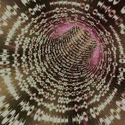 Looping Animation Of A Binary Code Tunnel Yellow