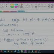 LED Interfacing With Microcontroller 8051 Proteus And Keil Software Simulation For LED Blinking