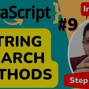 JavaScript String Search Methods Tutorial JavaScript Tutorial Step By Step In Hindi 9