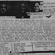 BLOOD DEATH Rehearsal 1984 US Thrash Noise Death Metal