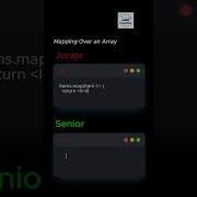 Junior Vs Senior Developer Mapping Over An Array Webdevelopment Coding Javascript Html Css