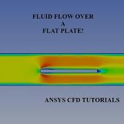 Поток жидкости над плоской пластиной 3D CFD анализ ANSYS Fluent Учебные пособия по ANSYS CFD