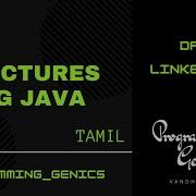 Day 3 Linked List Data Structures Using JAVA In Tamil ProgrammingGenics