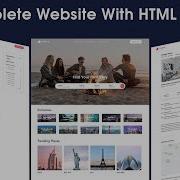 Create Travel Website Design Website Design Like Airbnb Using HTML And CSS