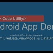 Notes App Using Android Architecture Components ROOM LiveData ViewModel DataBinding