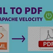 Apache Velocity HTML To PDF File Conversion And Download Using Spring Boot
