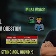 EY SQL Interview Question BIG 4 STRING AGGREGATE In SQL Deepankar Pathak