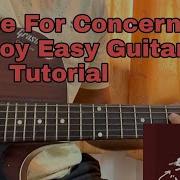 Cause For Concern Lovejoy Guitar Tutorial Beginner Friendly Chords