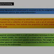 Hyperspectral Remote Sensing Technique Hyperspectral Image Classification Part 3