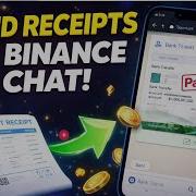 Binance P2P How To Send A Receipt In Chat Python WebSocket API