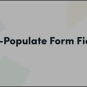 How To Pre Populate Form Fields With Formstack Forms