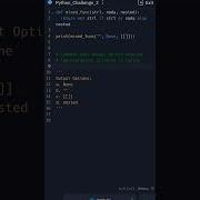 Python Challenge Solve And Improve Logical Thinking Python Pythonprogramming Shorts Ytshorts