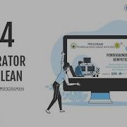OPERATOR BOOLEAN BAHASA PEMROGRAMAN KOMPUTER PEMROGRAMAN