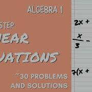 How To Solve MULTI STEP LINEAR EQUATIONS ALGEBRA 1 Remote Learning