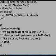 19 Setbuf Setvbuf Unit 5 Part 2