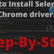 How To Install Selenium Chrome Driver On Mac