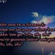 Glee Firework Rachel Berry With Lyrics On Screen