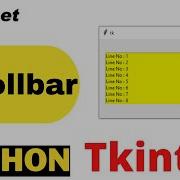 Tkinter Scrollbar And Integrating It With Text Spinbox Using Different Layouts With All Options