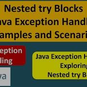 Nested Try Blocks In Java Exception Handling Examples And Scenarios