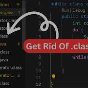 How To Remove Class File In Vscode While Programming In Java