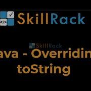 Overriding ToString Method In Java