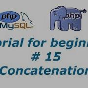 PHP Tutorial 15 Concatenation Operators BTT