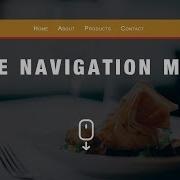 How To Hide Navigation Menu On Scroll Using HTML CSS And JavaScript